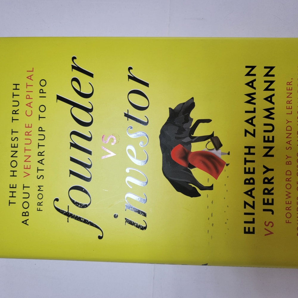 Founder vs Investor: ELIZABETH ZALMANvs JERRY NEUMANN